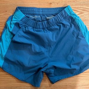Outdoor Voices - 5 inch lined running shorts - Blue - Small